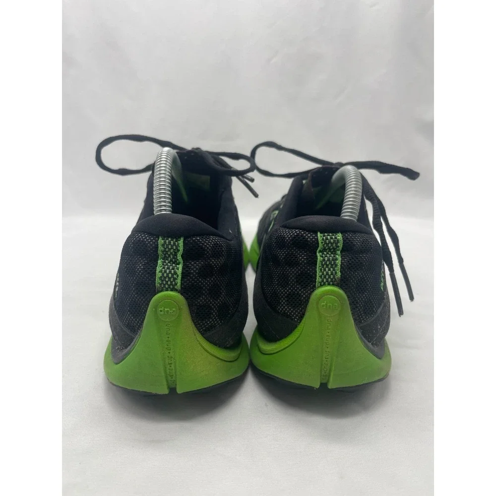 Brooks Pure Grit Running Shoes Mens Black Green Minimalist Lightweight Sz 10‎